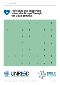 Imagen de portada: Protecting and Supporting Vulnerable Groups Through the Covid-19 Crisis 9789210052337