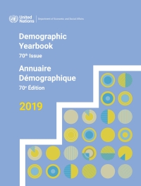 Omslagafbeelding: United Nations Demographic Yearbook 2019/Nations Unies Annuaire Demographique 2019 9789211483512