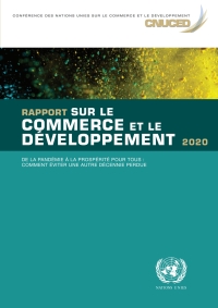 Omslagafbeelding: Rapport sur le commerce et le développement 2020 9789210053563