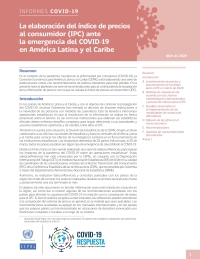 Imagen de portada: La elaboración del índice de precios al consumidor (IPC) ante la emergencia del COVID-19 en América Latina y el Caribe 9789210054225