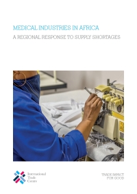 Omslagafbeelding: Medical Industries in Africa: A Regional Response to Supply Shortages 9789210054584