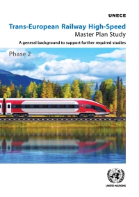 Omslagafbeelding: Trans-European Railway High-Speed Master Plan Study: Phase 2 9789211172645