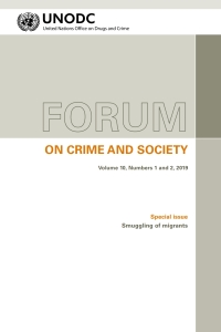 Imagen de portada: Forum on Crime and Society - Volume 10, Numbers 1 and 2, 2019 9789211304305