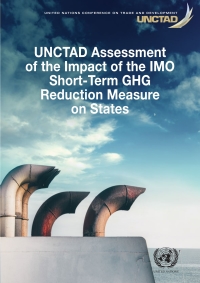 Imagen de portada: UNCTAD Assessment of the Impact of the IMO Short-Term GHG Reduction Measure on States 9789210058551