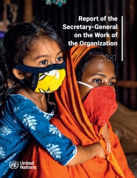 Imagen de portada: Report of the Secretary-General on the Work of the Organization 2021 9789218600745