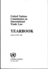 Cover image: United Nations Commission on International Trade Law (UNCITRAL) Yearbook 1996 9789211335965