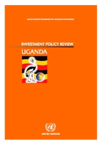 Cover image: Investment Policy Review - Uganda 9789211124644