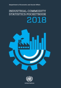 Cover image: Industrial Commodity Statistics Pocketbook 2018 9789211616408