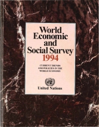Cover image: World Economic and Social Survey 1994 9789211091281