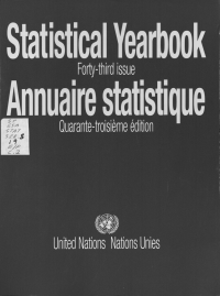صورة الغلاف: Statistical Yearbook 1996, Forty-third Issue/Annuaire statistique 1996, Quarante-troisième édition 9789210611800