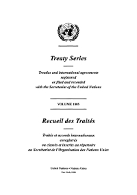 Imagen de portada: Treaty Series 1805/Recueil des Traités 1805 9789210453394