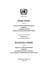 表紙画像: Treaty Series 1811/Recueil des Traités 1811 9789210453455