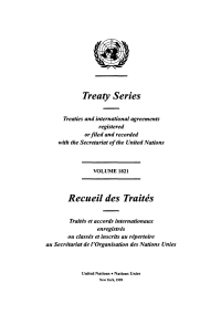 Cover image: Treaty Series 1821/Recueil des Traités 1821 9789210453554