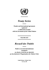 表紙画像: Treaty Series 1827/Recueil des Traités 1827 9789210453615