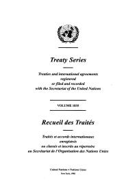 Cover image: Treaty Series 1835/Recueil des Traités 1835 9789210453691
