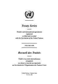 Cover image: Treaty Series 1838/Recueil des Traités 1838 9789210453721