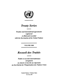 Imagen de portada: Treaty Series 1868/Recueil des Traités 1868 9789210454025