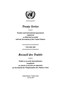 Imagen de portada: Treaty Series 1869/Recueil des Traités 1869 9789210454032