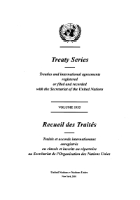 Imagen de portada: Treaty Series 1935/Recueil des traités 1935 9789210454650