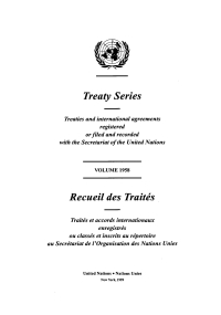 表紙画像: Treaty Series 1958/Recueil des traités 1958 9789210454889