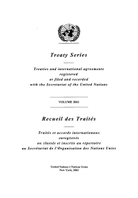 Cover image: Treaty Series 2061/Recueil des traités 2061 9789219000377