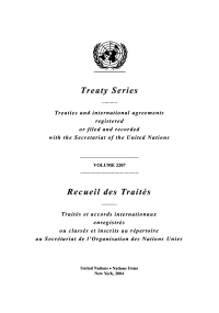 Cover image: Treaty Series 2207/Recueil des Traités 2207 9789219001787
