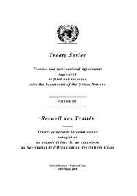 Imagen de portada: Treaty Series 2021/Recueil des traités 2021 9789219000100