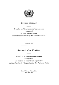 صورة الغلاف: Treaty Series 2027/Recueil des traités 2027 9789210457422