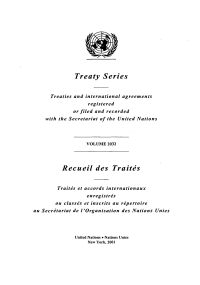 Cover image: Treaty Series 2032/Recueil des traités 2032 9789210457477