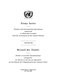 صورة الغلاف: Treaty Series 2239/Recueil des Traités 2239 9789219003286