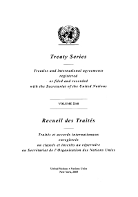 صورة الغلاف: Treaty Series 2248/Recueil des Trairés 2248 9789219002296