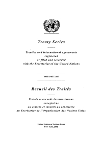 Cover image: Treaty Series 2267/Recueil des Traités 2267 9789219002326