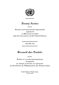 Cover image: Treaty Series 1512/Recueil des Traités 1512 9789210462143