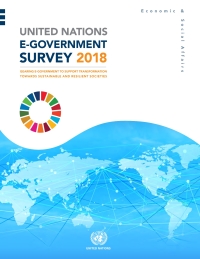 Imagen de portada: United Nations E-Government Survey 2018 9789211232080