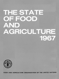 Cover image: The State of Food and Agriculture 1967