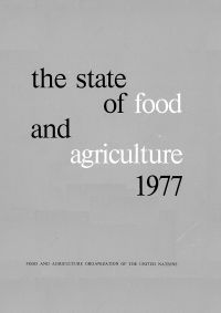 Cover image: The State of Food and Agriculture 1977