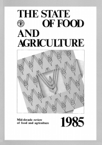 Omslagafbeelding: The State of Food and Agriculture 1985