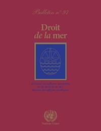 Cover image: Droit de la mer bulletin, No.97 9789210473620