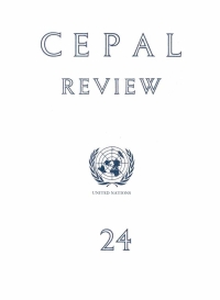 Imagen de portada: CEPAL Review No.24, December 1984 9789210476171