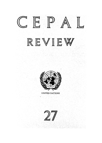 Cover image: CEPAL Review No.27, December 1985 9789210476201