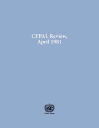 Cover image: CEPAL Review No.13, April 1981 9789210476447