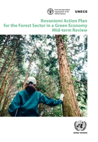 Omslagafbeelding: Rovaniemi Action Plan for the Forest Sector in a Green Economy: Mid-Term Review 9789211171945