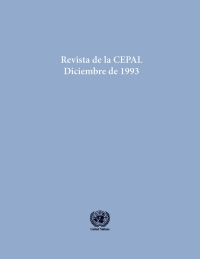 Omslagafbeelding: Revista de la CEPAL No.51, Diciembre 1993 9789213213964