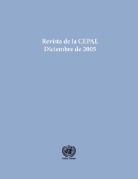 Omslagafbeelding: Revista de la CEPAL No.87, Diciembre 2005 9789213227930
