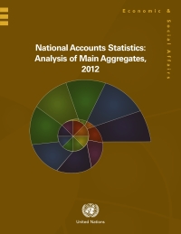 Imagen de portada: National Accounts Statistics: Analysis of Main Aggregates 2012 9789211615760