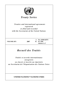 صورة الغلاف: Treaty Series 2472/Recueil des Traités 2472 9789219004412