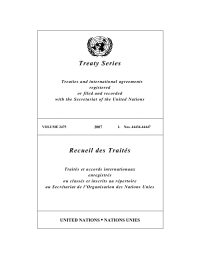 Omslagafbeelding: Treaty Series 2475/Recueil des Traités 2475 9789219004443
