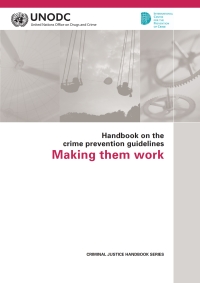 Omslagafbeelding: Handbook on the Crime Prevention Guidelines 9789211303001