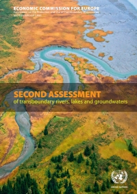 Omslagafbeelding: Second Assessment of Transboundary Rivers, Lakes and Groundwaters 9789211170528