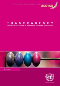 Cover image: Transparency: A sequel 9789211128307